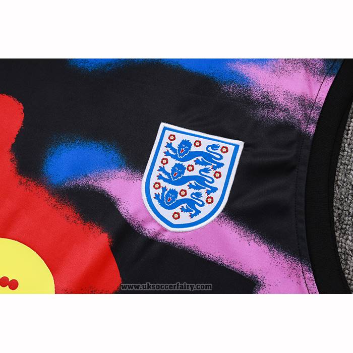 Training Shirt England Without Sleeves 2025-2026 Multicolor